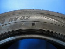 2017-2021年製 8分山 9分山 2本セット ヨコハマ ★ ブルーアース RV02 【225/55R18】 2本★NL1230 エルグランド アウトランダー_画像6