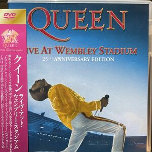 Queen - Live at Wembley Stadium ライヴアットウェンブリースタジアム 25周年記念　クイーン DVD 2枚組　国内盤帯付
