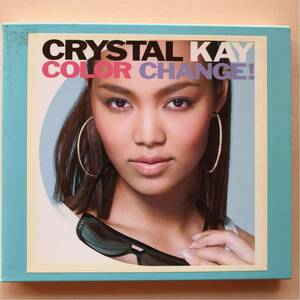 Crystal Kay CD+ DVD 2枚組「COLOR CHANGE!」