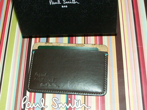 *700*DB new goods regular Paul Smith popular cork / Pas * card storage 