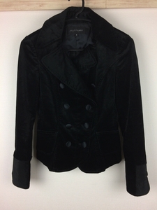  beautiful goods Jill Stuart tailored jacket corduroy cloth black size S goods can be returned talent free shipping 