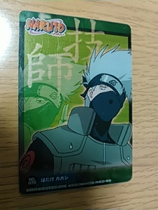 *NARUTO Naruto (Наруто) * пластик карта *. ..kakasiNO.070*