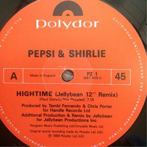 12’ Pepsi & Shirlie-Hightime/UK