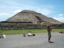 世界遺産 メキシコ マヤ文明 チチェン・イッツァ テオティワカン ピラミット★神殿 チャクモール マグネット 生贄 神 太陽_画像3