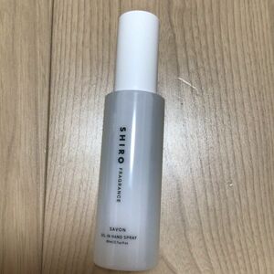 シロ SHIRO 【new SAVON】 サボン オイルインハンドスプレー 80mL