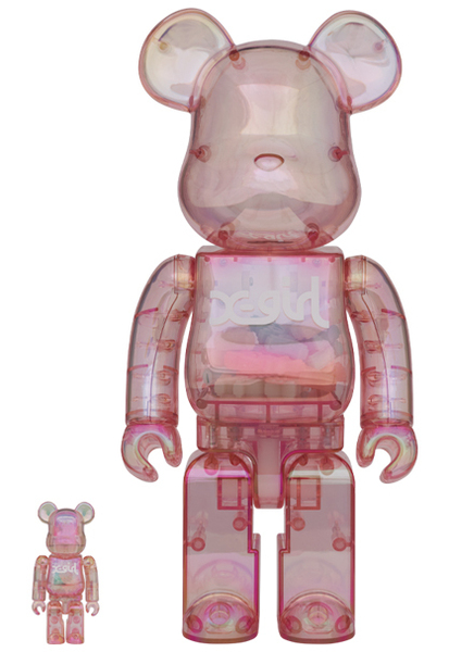 送料無料 BE@RBRICK ベアブリック MEDICOM TOY X-girl 2020 100％ & 400％ PINK エックスガール メディコム・トイ