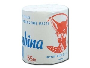  для бизнеса туалет to бумага Bambi -na55m твердый модель одиночный шт упаковка 100 шт 