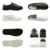 コック靴 厨房用靴 JCMサボコックシューズ かかとが低いスリッパタイプ　白26.5cm 色・サイズ変更可_画像6