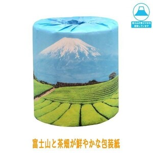 販促用トイレットペーパー 富士山と茶畑 個包装100個 ダブル30m