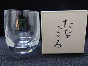  prompt decision! Hoya (HOYA) high class crystal glass [ cold sake glass ]⑥( new goods )