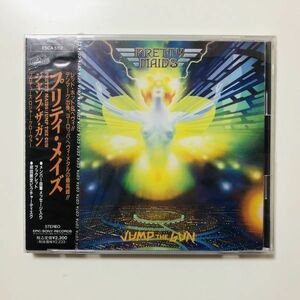 【新品未使用 帯付き】 プリティ・メイズ / ジャンプ・ザ・ガン (ESCA5112) 検 PRETTY MAIDS JUMP THE GUN OBI 新品未開封 日本盤 国内盤