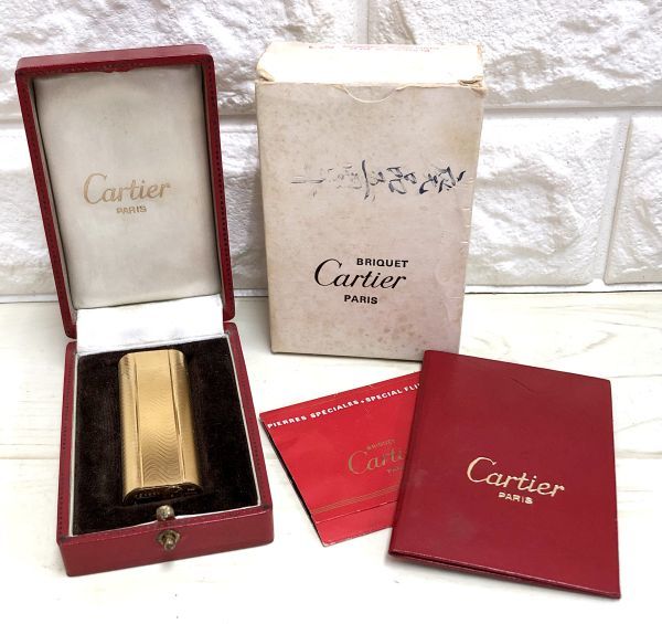 2002年春 純正品 Cartier ライター フリント 2箱セット！ 新品、訳あり 