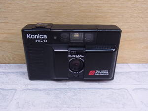 ◎K/383●コニカ Konica☆コンパクトフィルムカメラ☆MG/D☆動作不明☆ジャンク