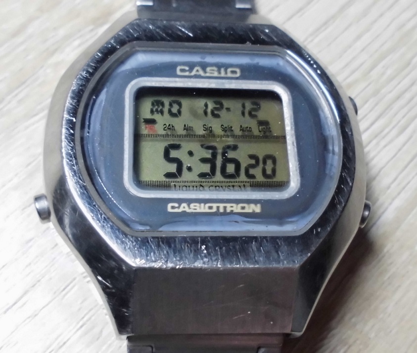 [OLD] CASIO カシオ CASIOTRON TRN-110 難あり稼動品