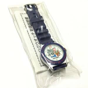 [ rare & retro, new goods unused * battery new goods replaced ] enterprise thing 10 six Bank DC card Tom . Jerry wristwatch 