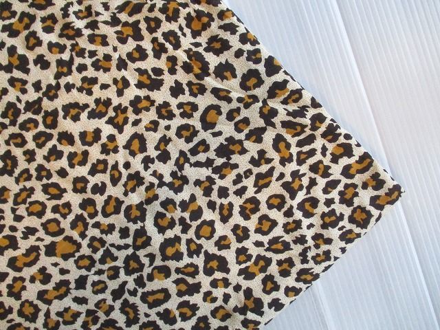 ヤフオク! -「(レオパード ひょう ヒョウ)」(ニット生地) (はぎれ