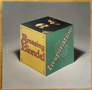 ●AMAZING BLONDEL / Inspration ※ 英国盤オリジナルLP【 DJM DJLPS 446 】1975/5発売/ Mel Collins / Orchestra +Paul McCartney風ポップ