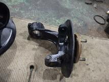 サンバー LE-TT2 左FナックルハブASSY TB三方開 4WD EN07F 28313TC010 204416_画像4