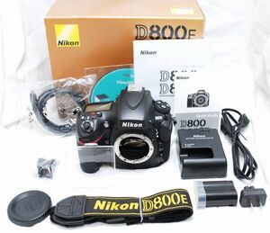 【美品・付属品完備】Nikon ニコン D800E