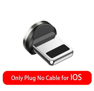 *iphone lightning charge terminal only magnet plug 540 times rotation type for dustproof magnet USB charge cable for Apple iPhone 