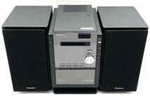 【稀少☆動作極美品】Panasonic パナソニック SC-PM930DVD ブラック DVD コンポ CD MD TAPE コンポーネント Cassette カセット EUR7720LC0_画像2