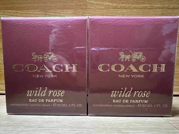 コーチ ワイルド ローズ EDP SP 30ml 2個セット(合計60ml)