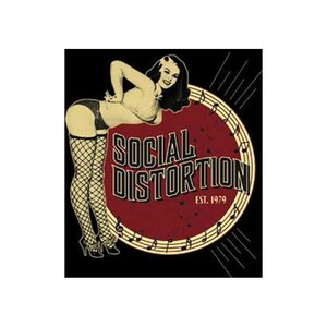 Social Distortion ステッカー ソーシャル・ディストーション Burlesque