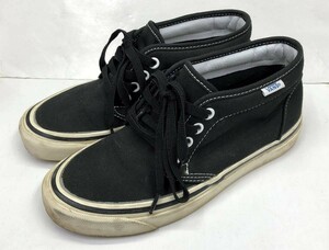 VANS 50周年記念 ハイカットスニーカー レディース 23cm ブラック 721277 チャッカ VAN DOREN APPROVED 50TH ANNIVERSARY 22032301