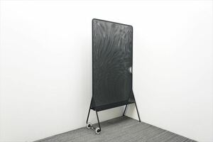 [B class | unused goods ]ito-kii+ partition W960 D470 H1790 black | frame color : black painting 