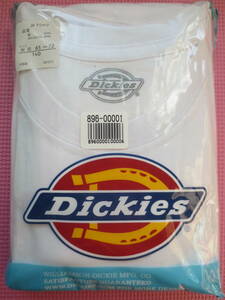 Новые 140 Dickies 3 диск набор рубашки с короткими рукавами белая машина мальчика мальчика 3p T -Fish Set от 2 дисков Doppapable Kids Spring Spring Dickies 130см ~ бесплатная доставка