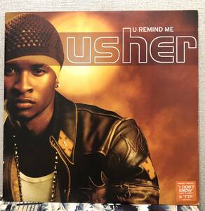 レア 倉庫出 2001 Usher / U Remind Me / I Don't Know / TTP Original UK 12 Arista Jimmy Jam & Terry Lewis P. Diddy Jermaine Dupri