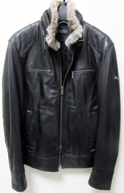 2023年最新】ヤフオク! -バーバリーブラックレーベル ラムレザー
