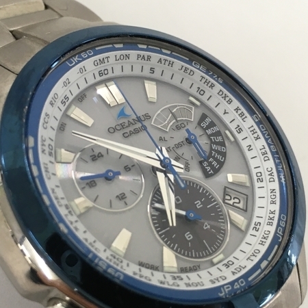 Premium Line CASIO OCEANUS 腕時計 タイドグラフ - 通販
