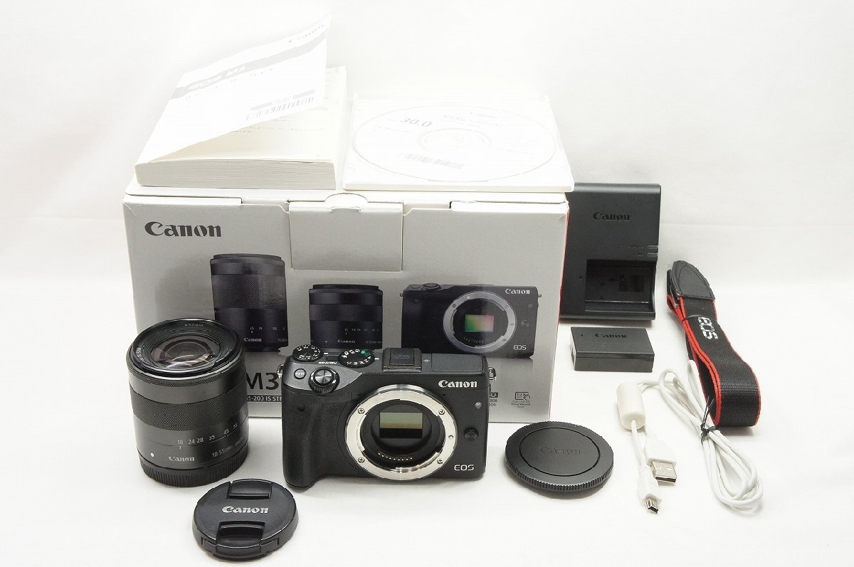 CANON EOS M3 EF-M18-55 IS STM レンズキット オークション比較 - 価格.com