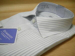 百貨店ブランド*SMC エスエムシー*SHIRT MAKER CHOYA*サイズ LL 43-84*高級ドレスシャツ 形態安定加工