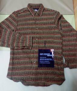  not yet have on JUNYA WATANABE MAN Comme des Garcons COMME des GARCONS Junya * man Anne gola. wool knitted shirt size M regular goods 