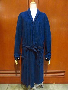  Vintage 70's*Aristo Rose gown navy blue *221223r5-m-gwn old clothes low b1970s tops nightwear jacket USA