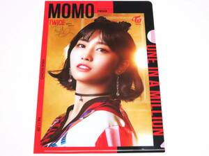 送無) TWICE/トゥワイス MOMO モモ★A4 クリアファイル 新品 WU