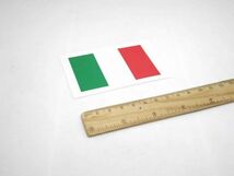イタリア国旗 ステッカー 防水 シール 8cm_画像6
