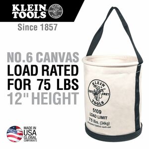  Klein canvas tool bag 5109