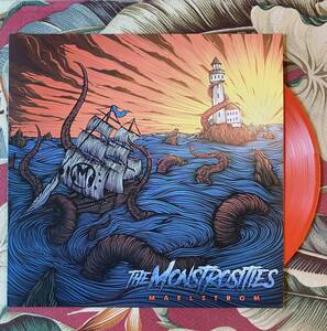 The Monstrosities Limited Edition 28/100 Orange Vinyl LP Maelstrom.. 2020 Austria Pressing サイコビリー ロカビリー