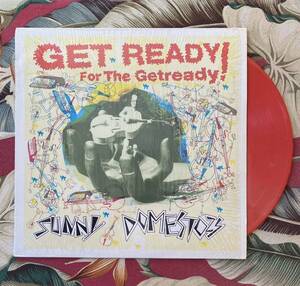 Sunny Domestozs Red Vinyl 7ep 12ep Get Ready For The Getready.. サイコビリー ロカビリー