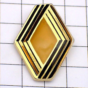 Значок штифта Renault Yellow Logo Car ◆ France Limited Pins ◆ Редкий винтажный штифт