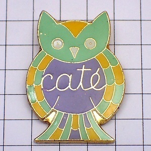  pin badge * owl . ear zk bird * France limitation pin z* rare . Vintage thing pin bachi