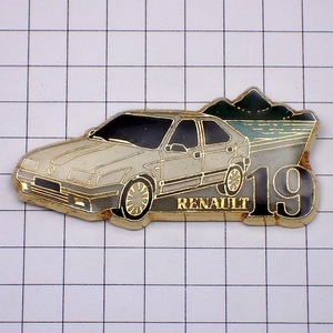  pin badge * Renault 19 car * France limitation pin z* rare . Vintage thing pin bachi