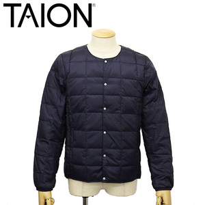 TAION (タイオン) 104 CREW NECK BUTTON DOWN JKT ボタンダウンジャケット TA004 NAVY L