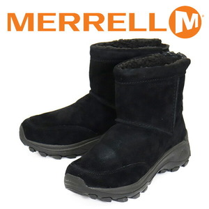 MERRELL (メレル) J004555 WINTER PULL ON ウィンタープルオン メンズ ブーツ BLACK MRL085 約26.5cm