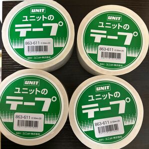 ユニットテープ　白4巻