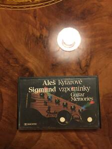 貴重カセットテープ/Ales Sigmund アレシュ・ジークムント・1985年「Guitar Memories」・Supraphon1913 3699・送料230円〜