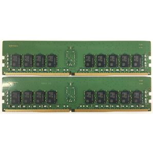 【8GB×2枚セット】SAMSUNG PC4-2400T-RC1-11-DC0 計16G 1R×4 中古メモリー サーバー用 DDR4-2400 PC4-19200 動作保証【送料無料】の画像2